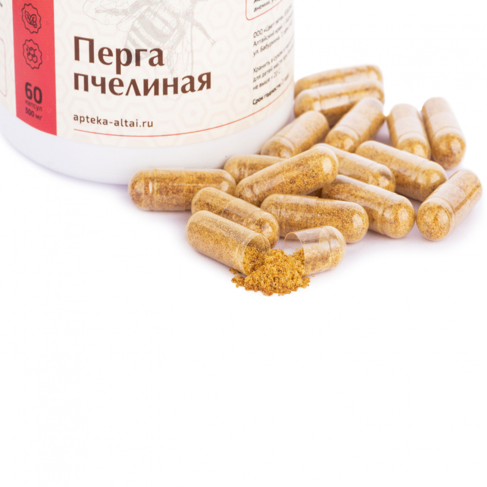 Перга пчелиная - капсулы 60 шт. — изображение 3