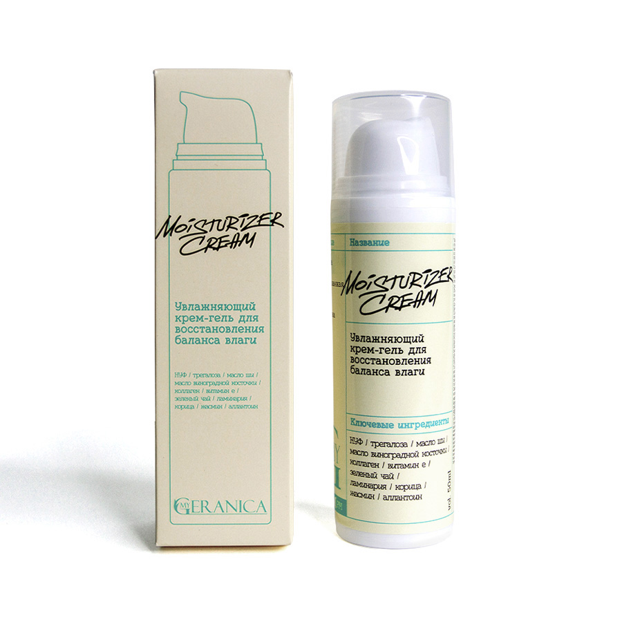 Крем для Лица "Moisturizer Cream" (увлажняющий) 50 мл, My Geranica
