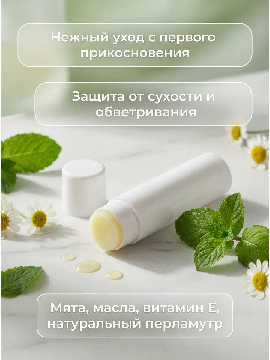 Блеск для губ Детский с мятой 5мл. — изображение 2