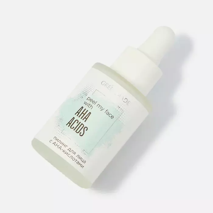 Пилинг для лица с AHA-кислотами Peel my face with AHA Acids, 30 мл. Greenmade