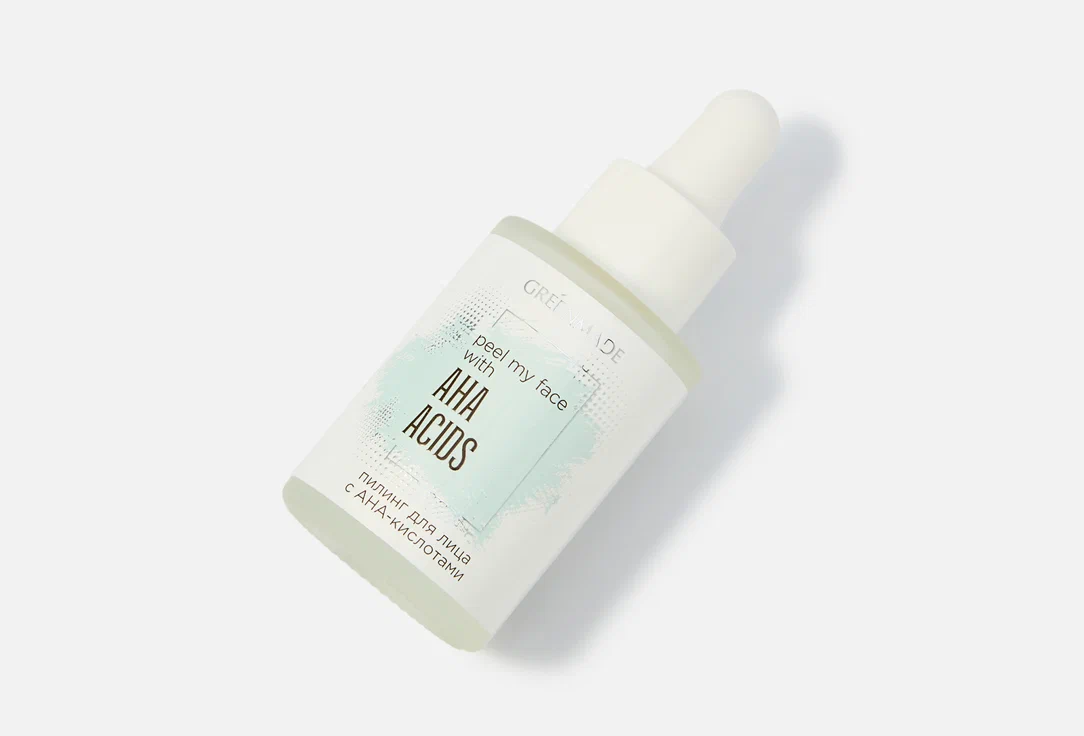 Пилинг для лица с AHA-кислотами Peel my face with AHA Acids, 30 мл. Greenmade