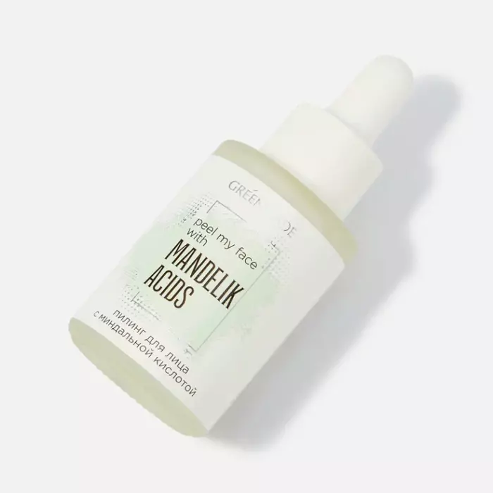 Пилинг для лица с миндальной кислотой Peel my face with Mandelic Acids, 30 мл. Greenmade