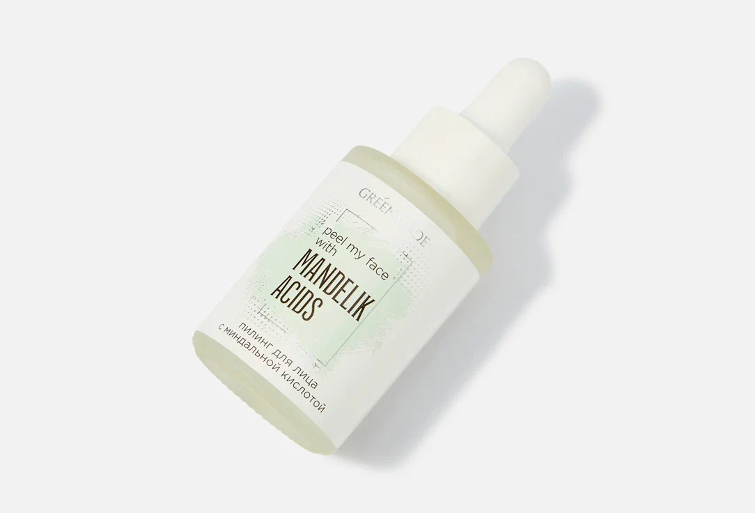 Пилинг для лица с миндальной кислотой Peel my face with Mandelic Acids, 30 мл. Greenmade